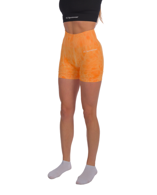 Tie Dye Short Orange