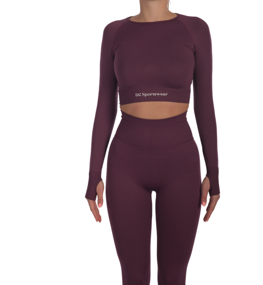Long Sleeve Fuchsia
