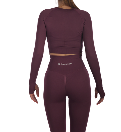Long Sleeve Fuchsia